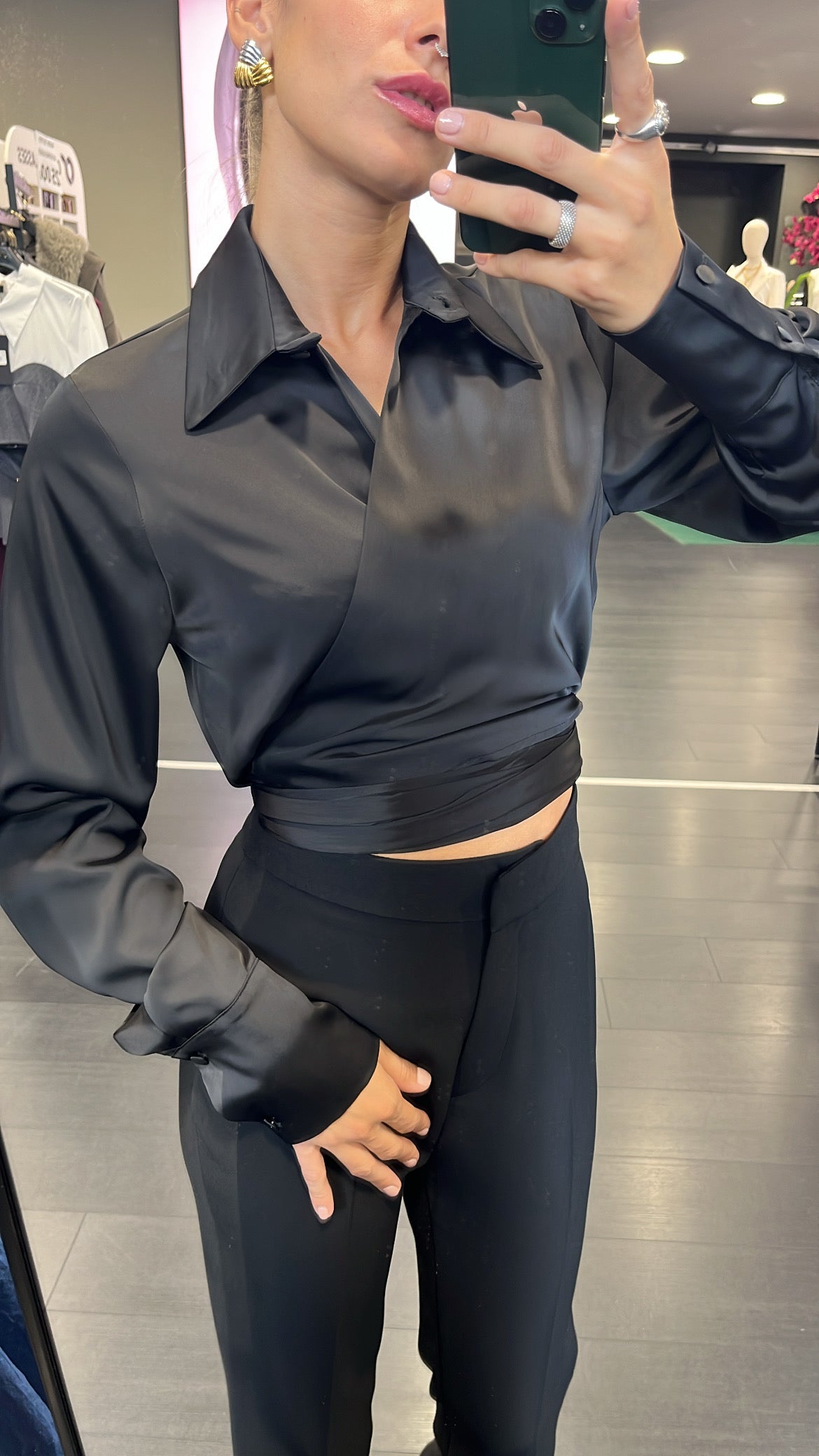 Blusa crop Dramèe