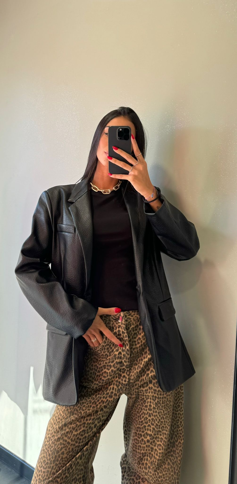Blazer Eleh in Ecopelle