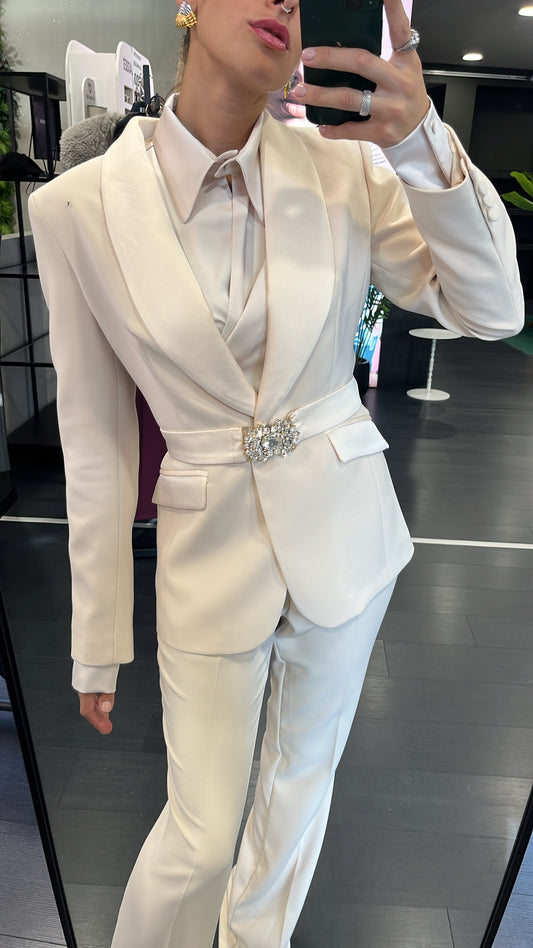 Tailleur Dramèe latte