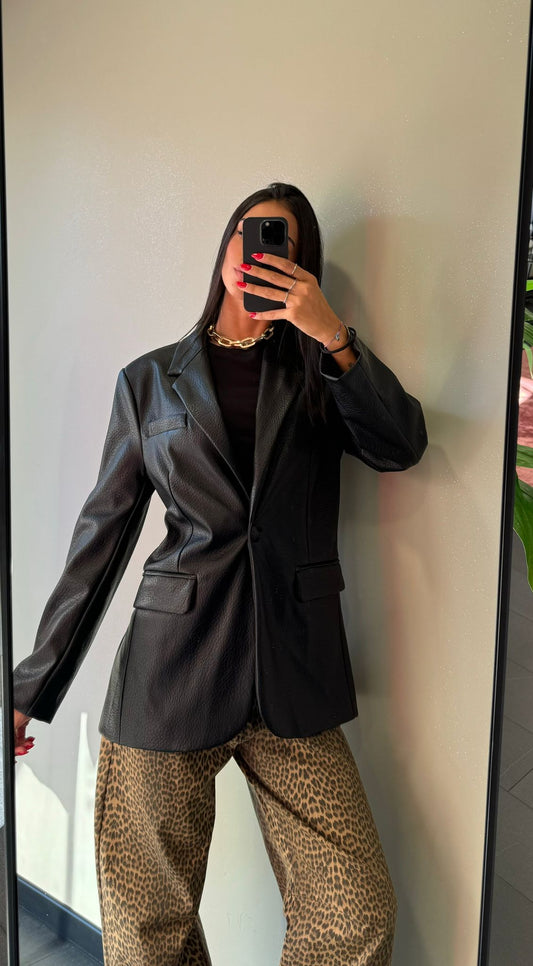 Blazer Eleh in Ecopelle