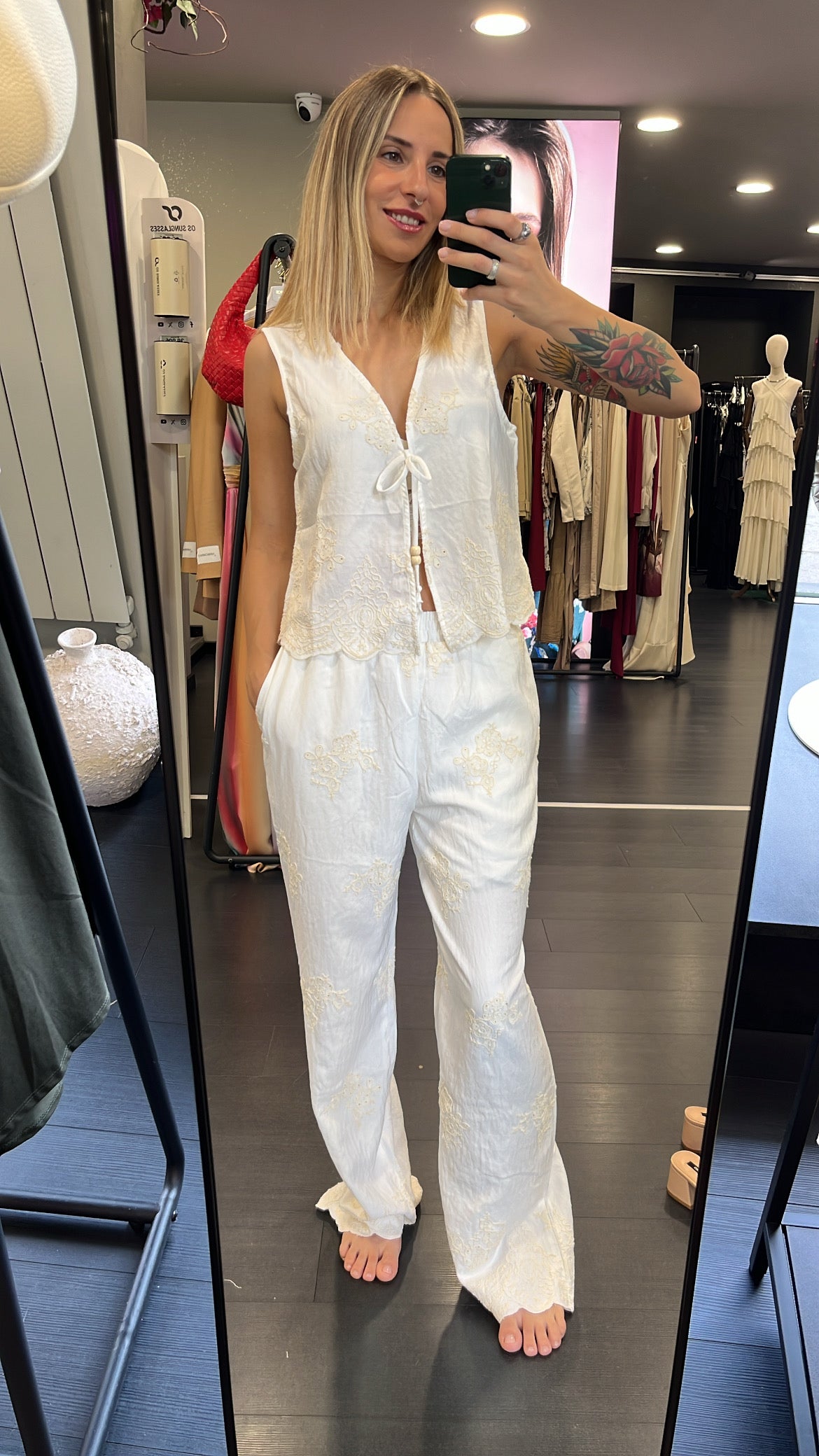 Coordinato Ricami Broes