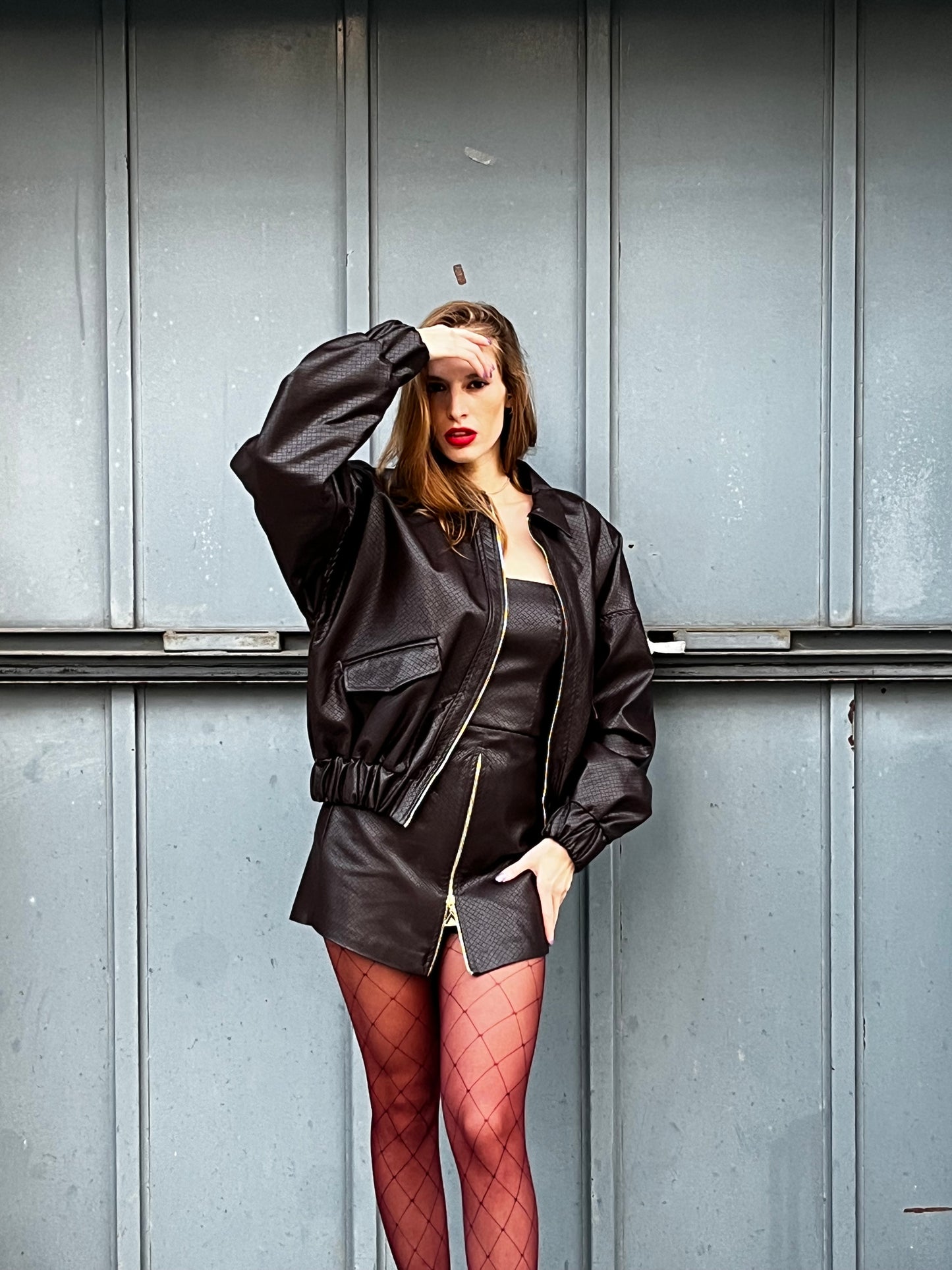 Bomber cioccolato Silence