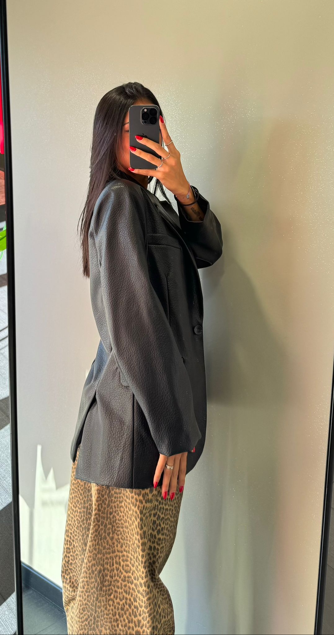 Blazer Eleh in Ecopelle