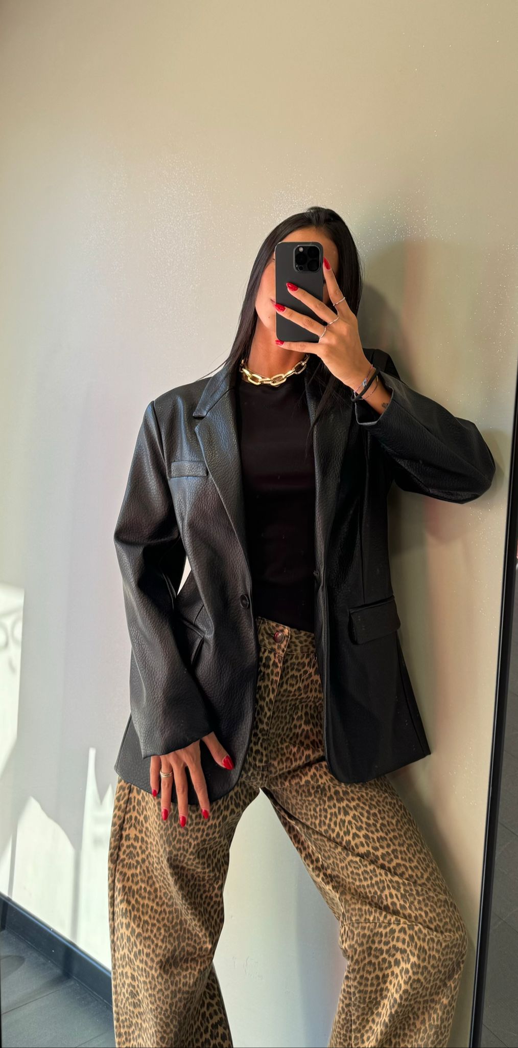 Blazer Eleh in Ecopelle