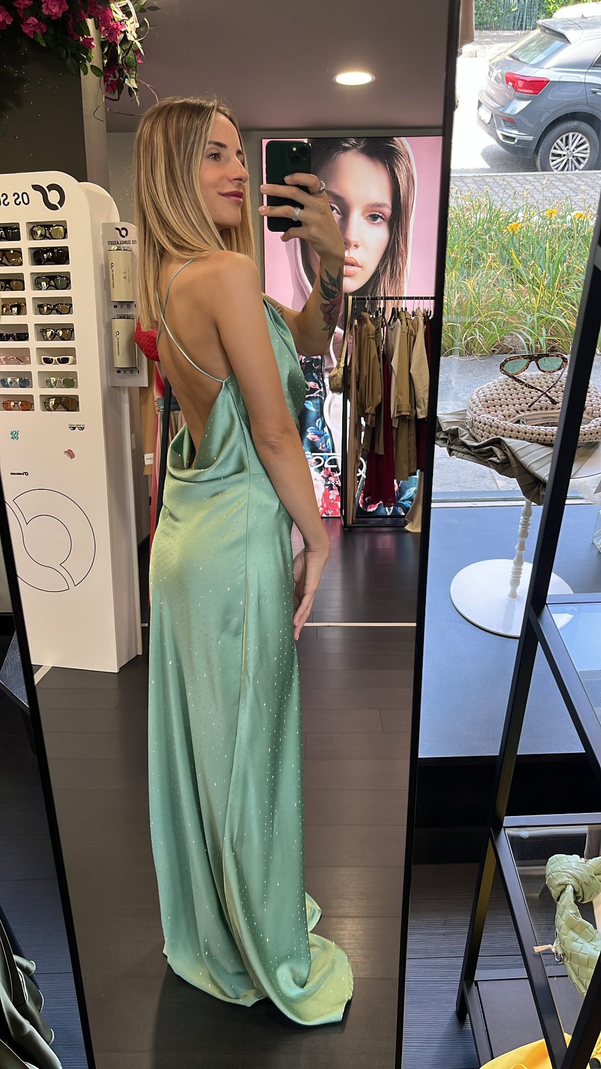 Abito Silence strass