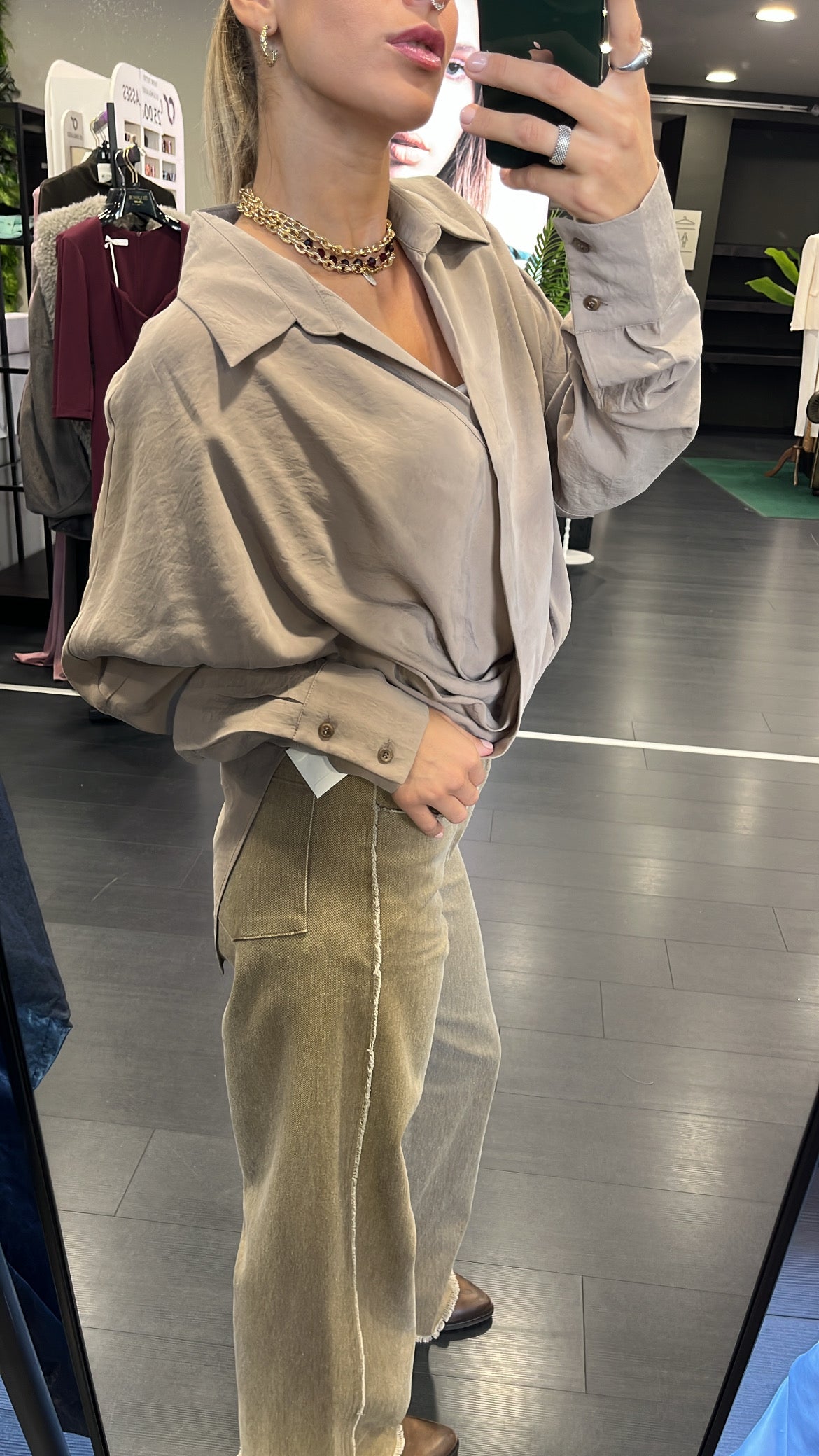 Camicia incrocio