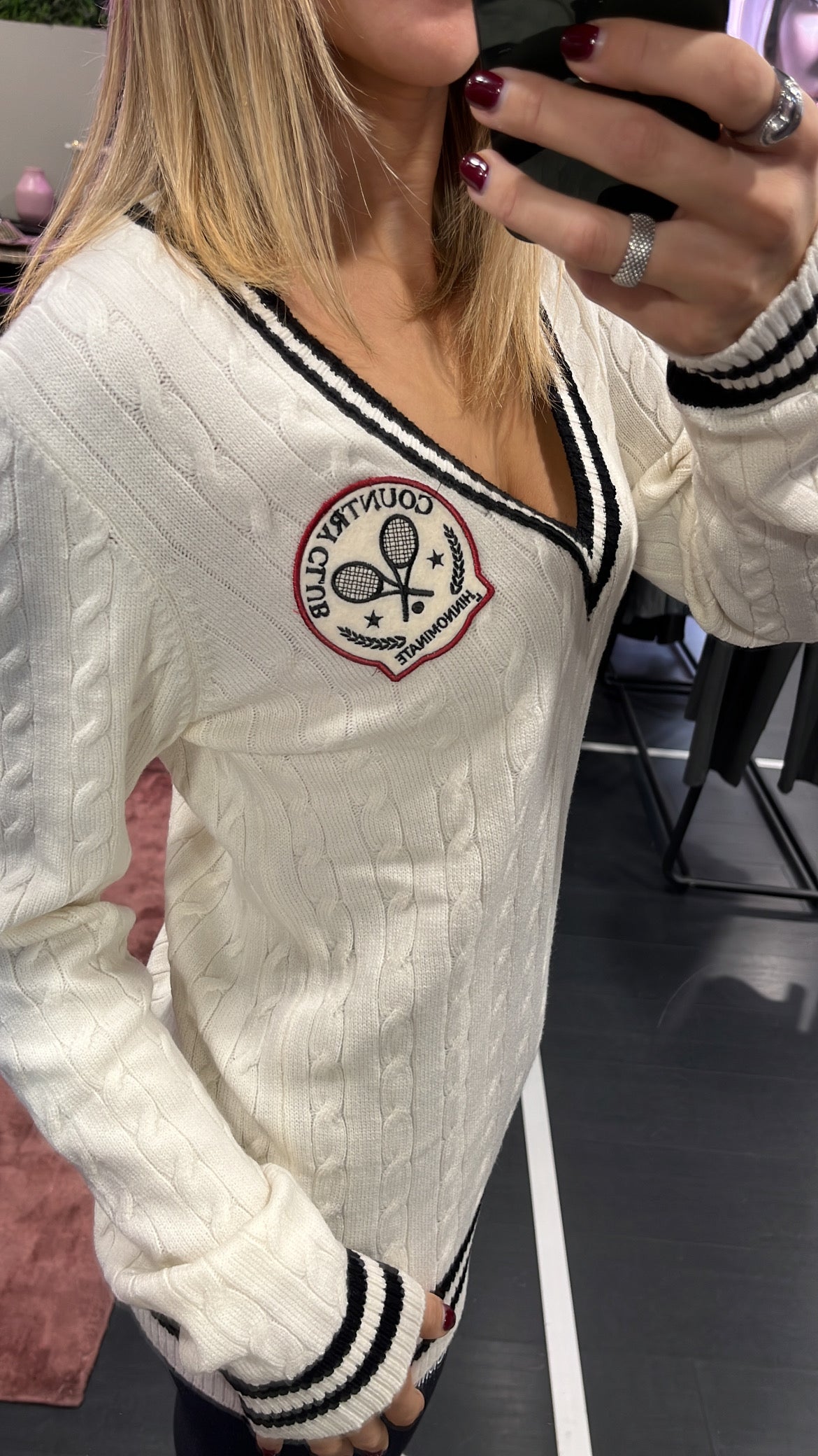 Maglia con trecce Hinnominate