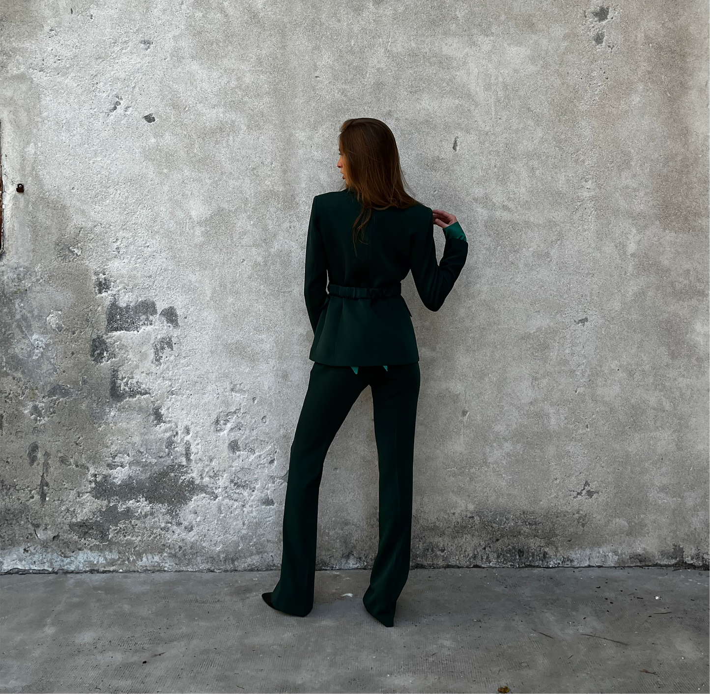 Tailleur Dramèe verde