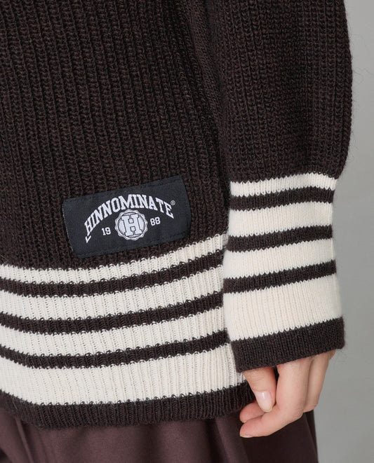 Maxi Maglia College Scollo A V HINNOMINATE