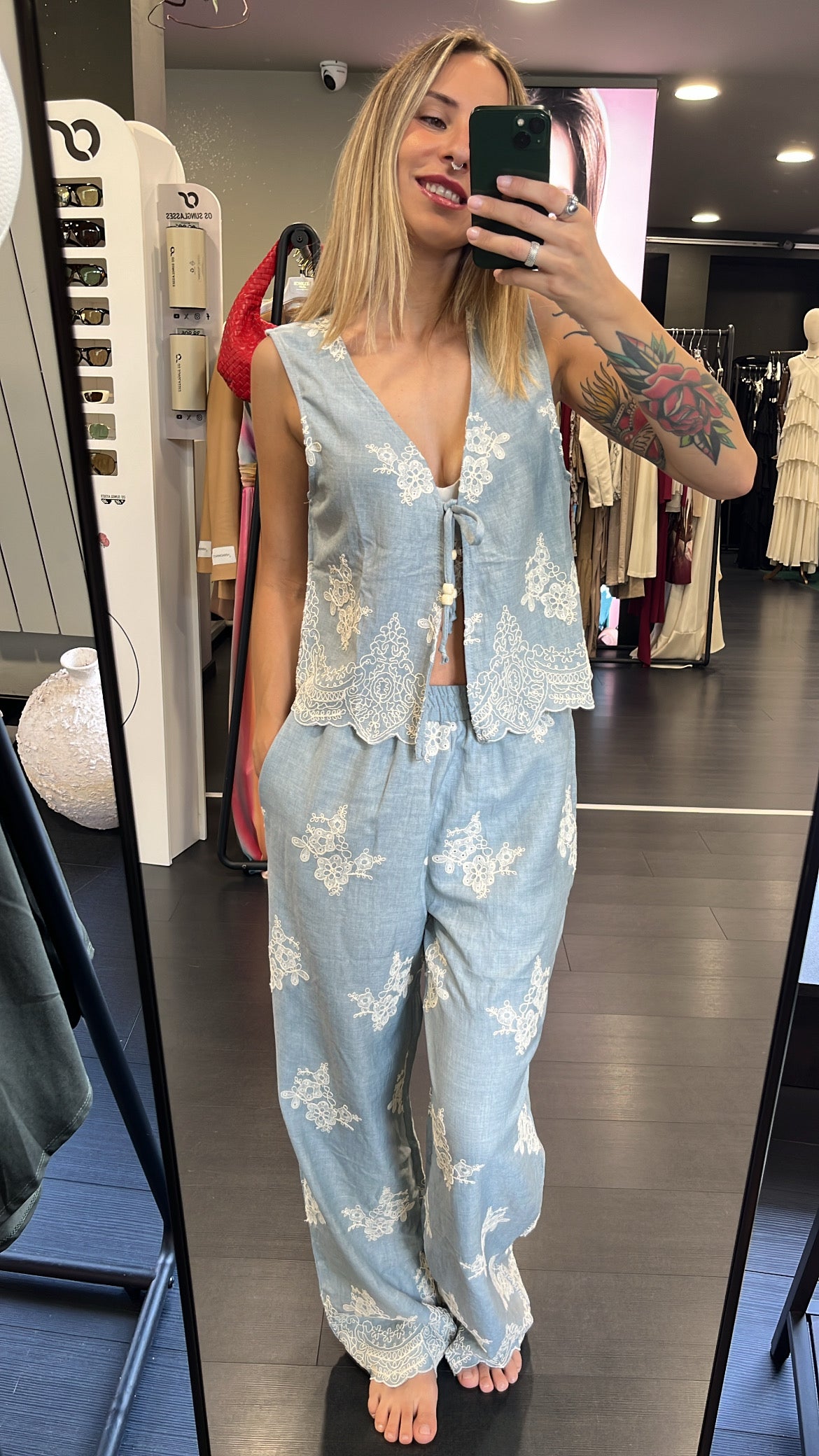 Coordinato Ricami Broes