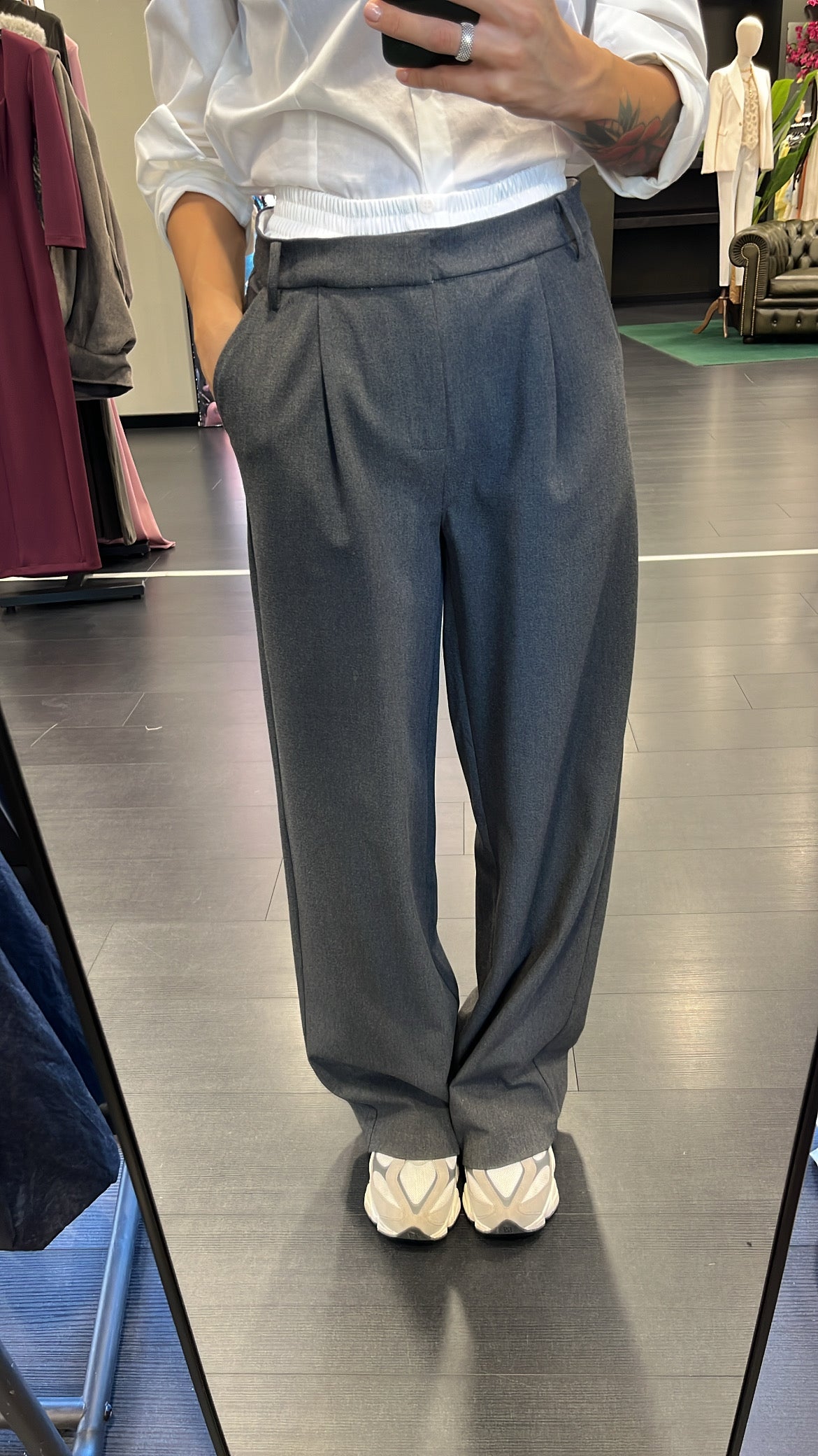 Pantalone effetto boxer