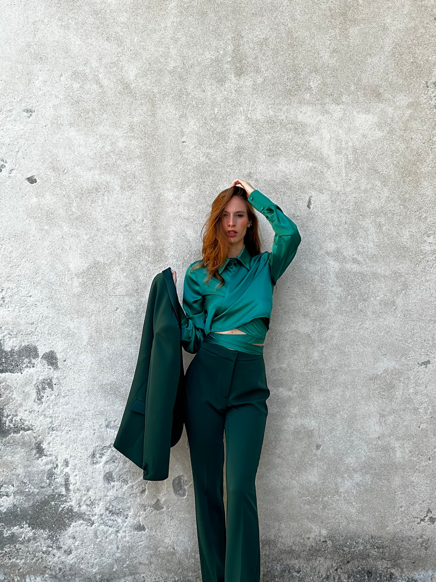 Blusa crop Dramèe