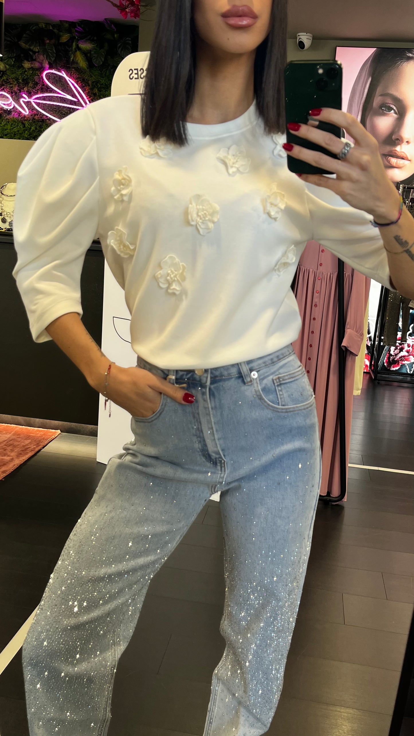 Maglia Manica a Sbuffo HaveOne