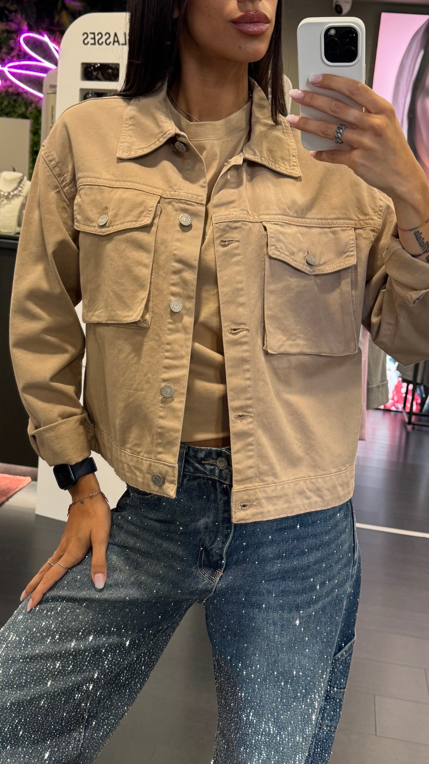 Giacca in Jeans Broes