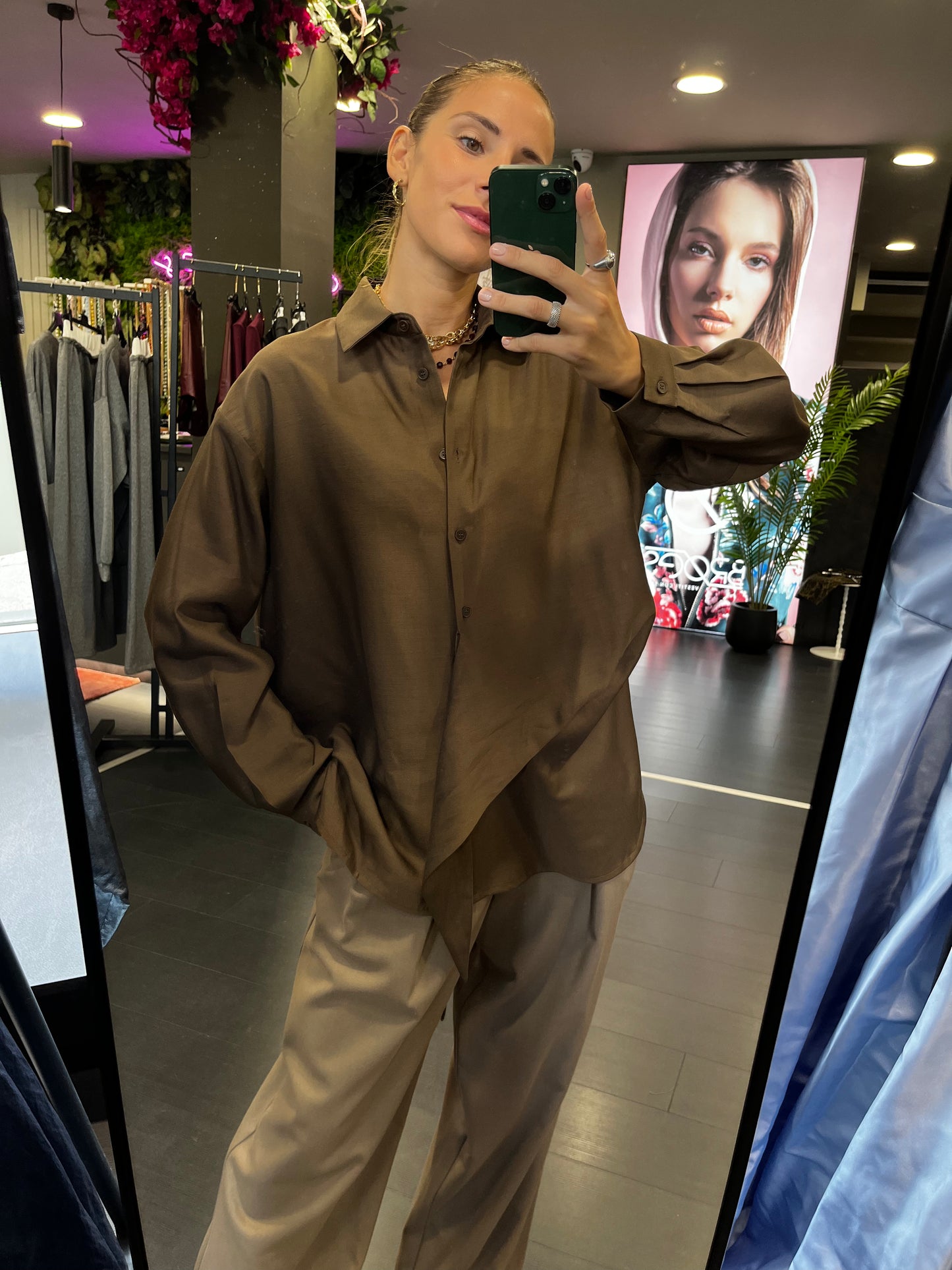 Camicia con fiocco