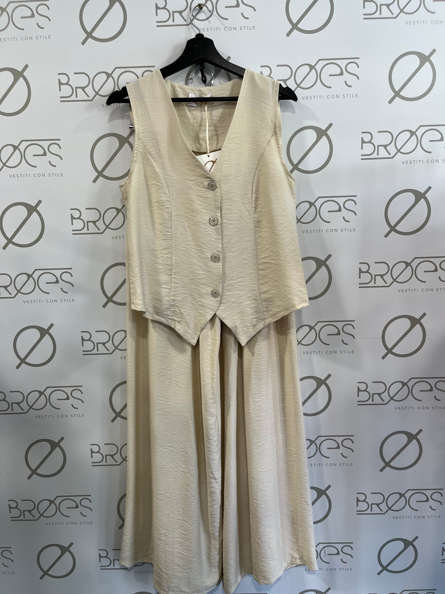 Coordinato gilet e Panta palazzo Broes