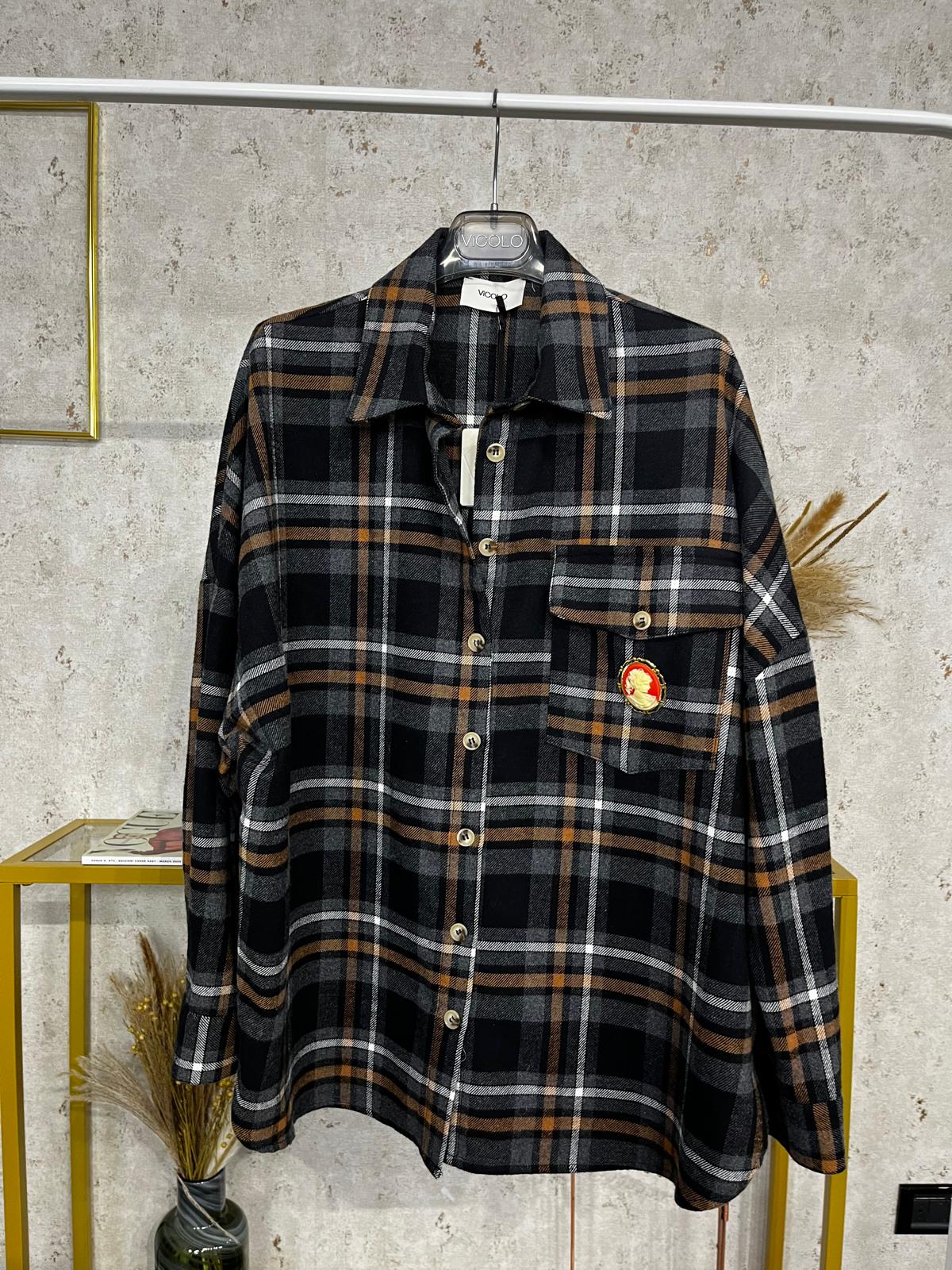 Camicia Over Vicolo Tartan