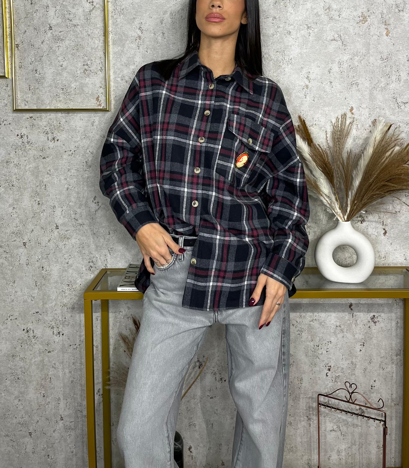 Camicia Over Vicolo Tartan