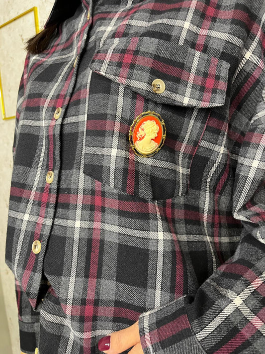 Camicia Over Vicolo Tartan