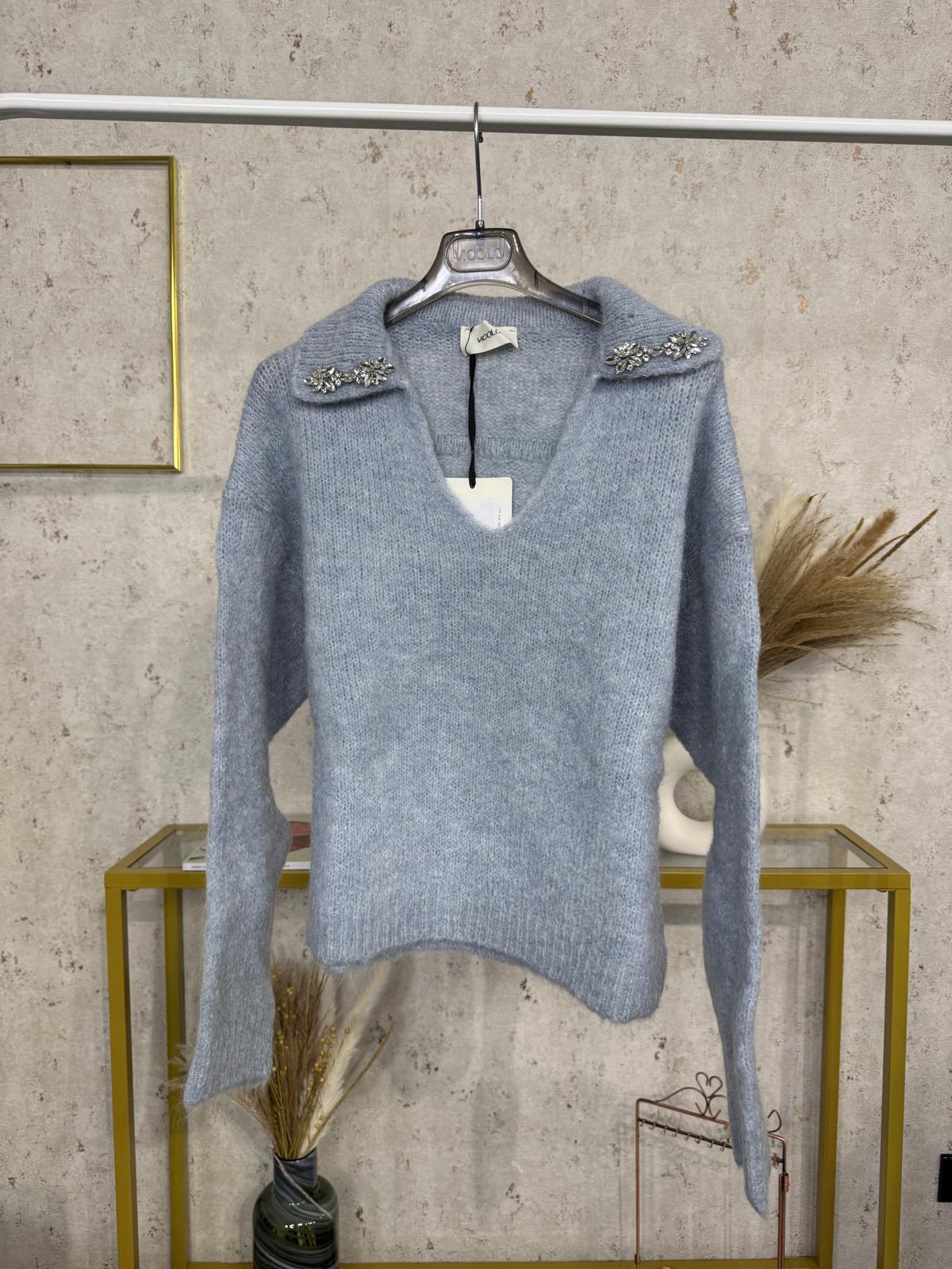 Maglione Vicolo con Strass