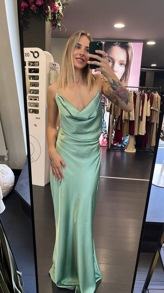 Abito Silence strass