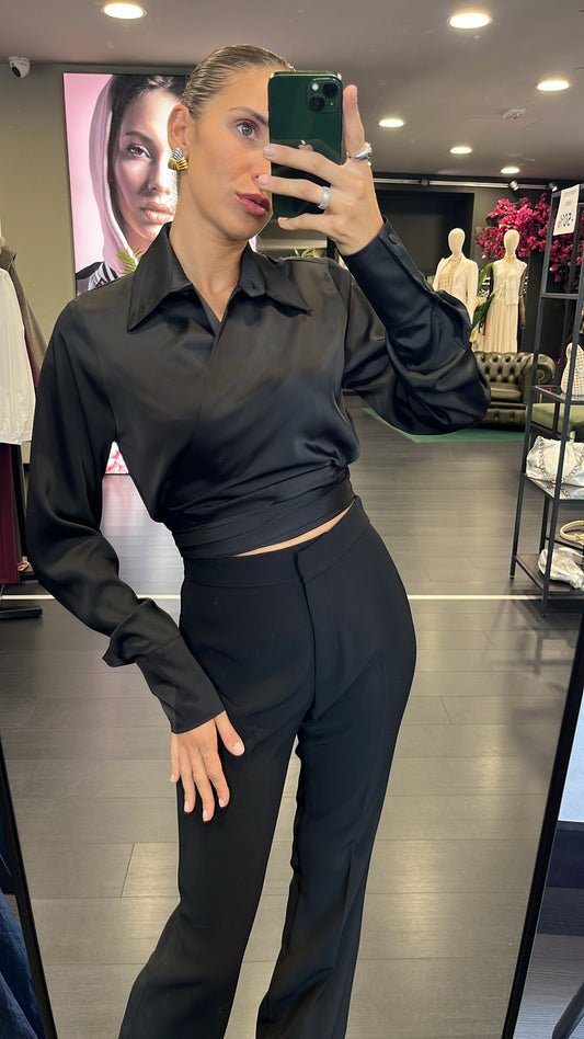 Blusa crop Dramèe