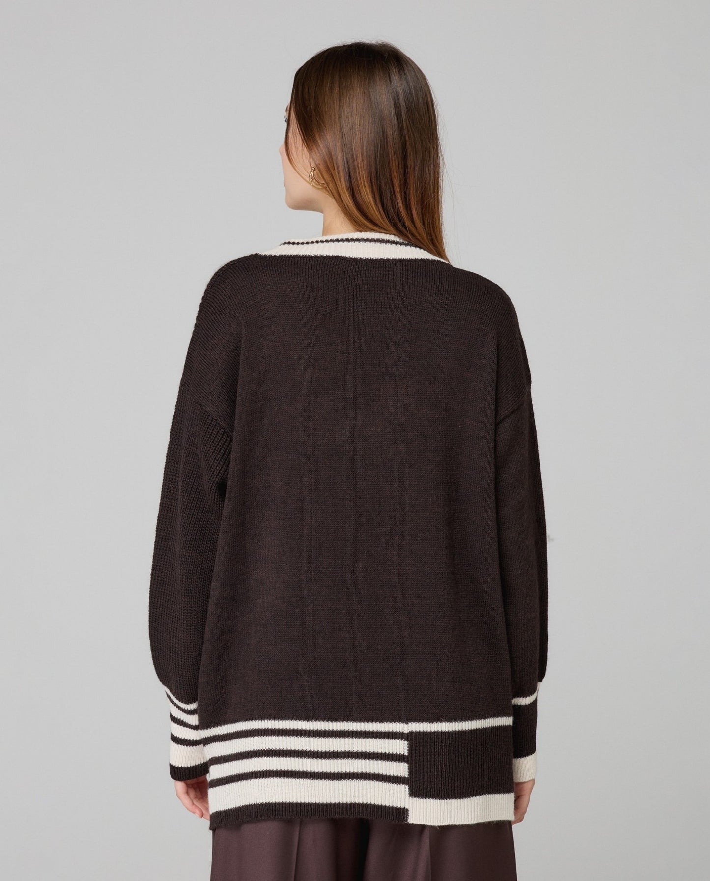 Maxi Maglia College Scollo A V HINNOMINATE