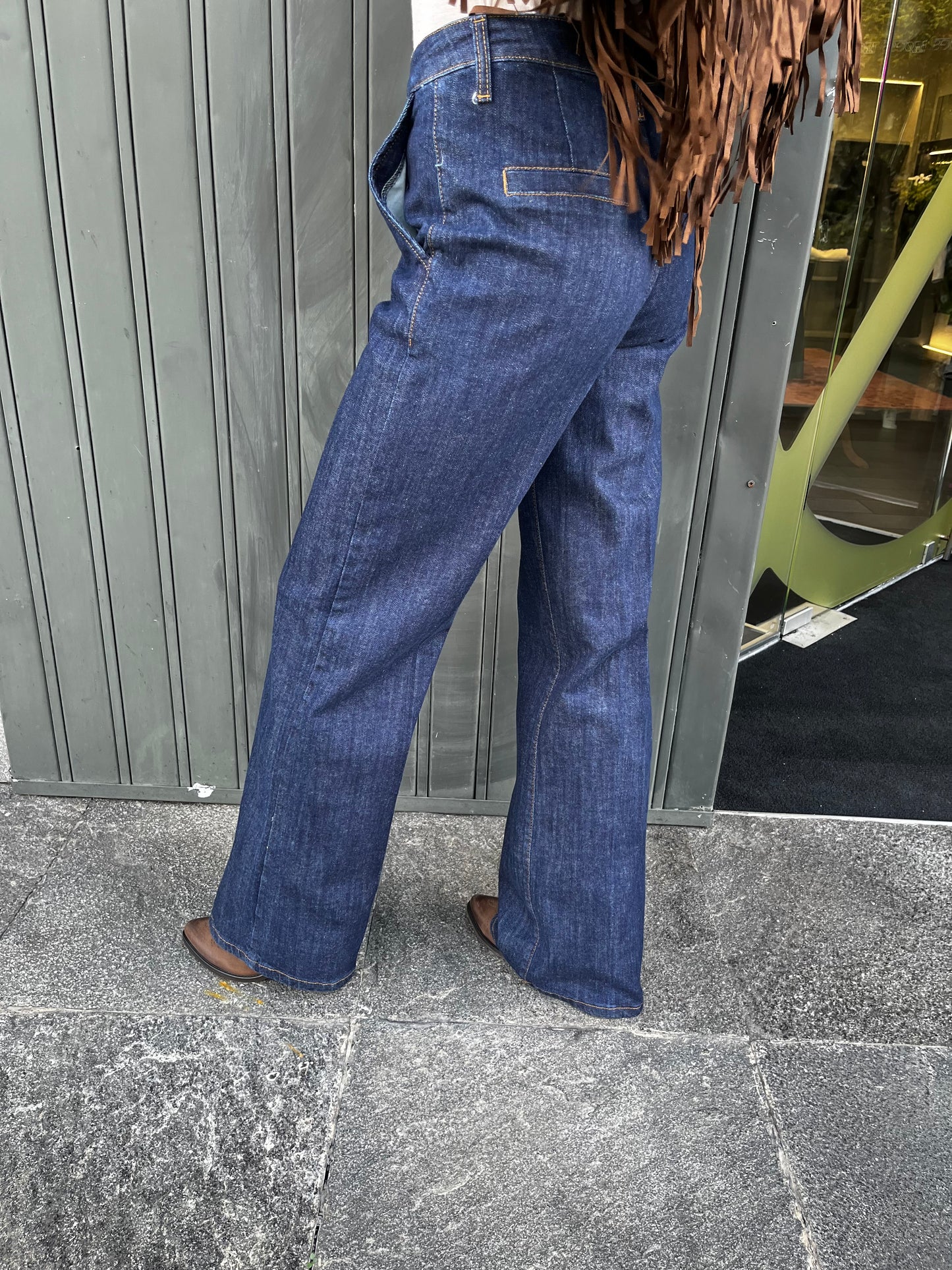Jeans gamba dritta