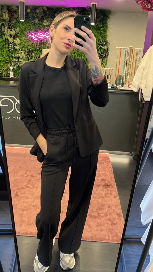 Coordinato tuta e giacca BROES nero