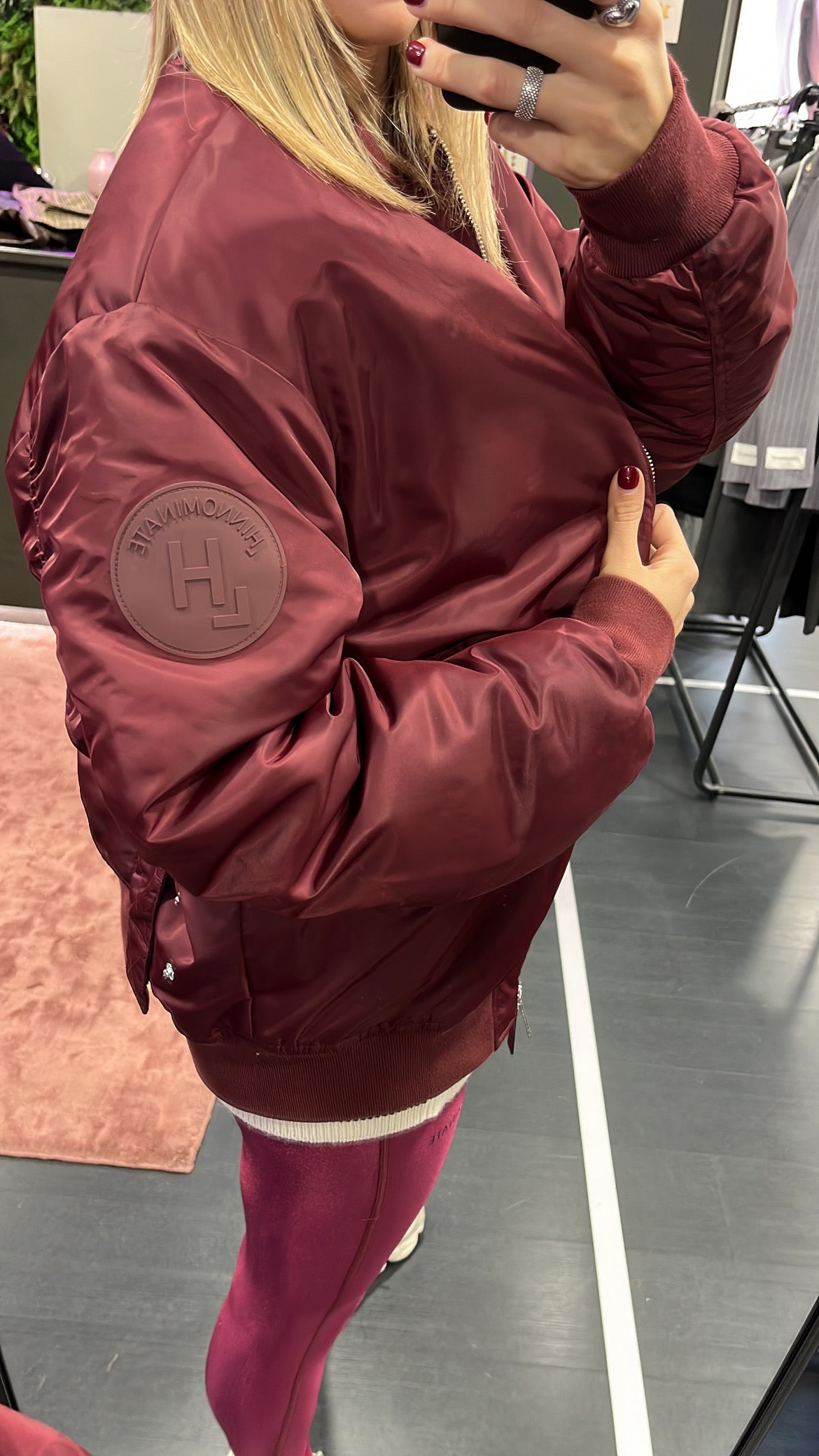 Bomber Hinnominate bordeaux