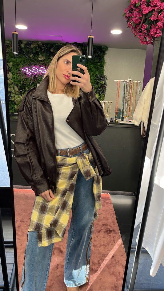 Giaccone ecopelle BROES