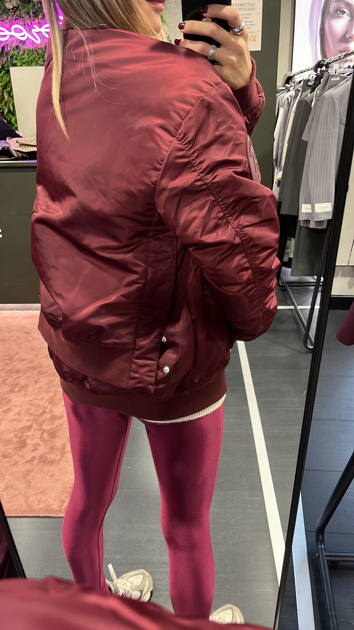 Bomber Hinnominate bordeaux