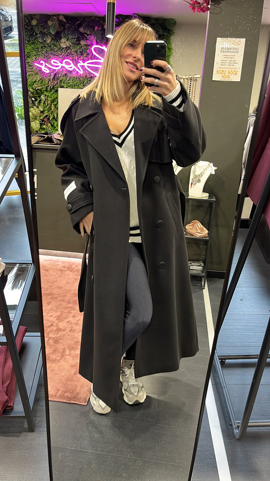 Cappotto over  Hinnominate nero