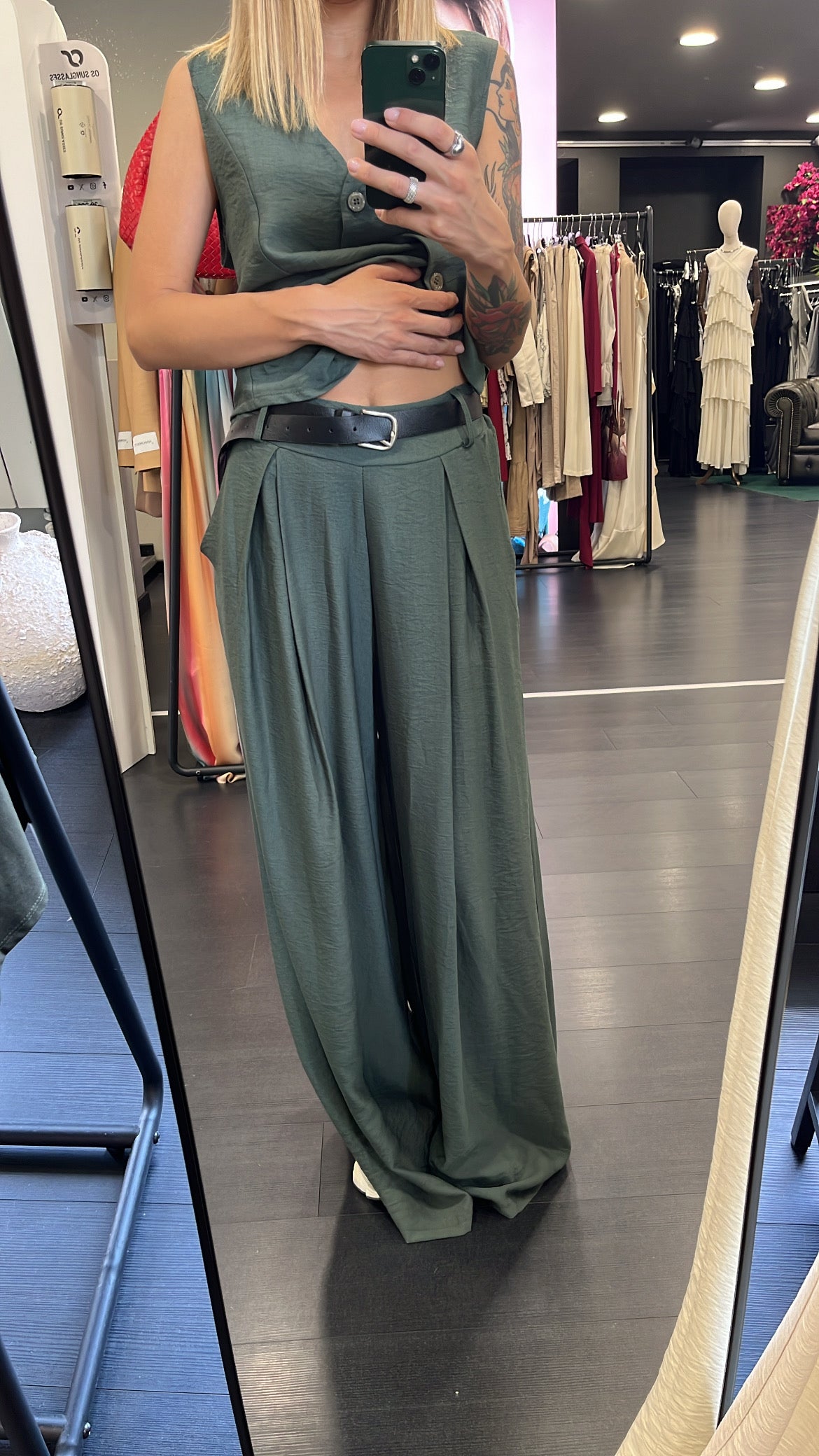 Coordinato gilet e Panta palazzo Broes