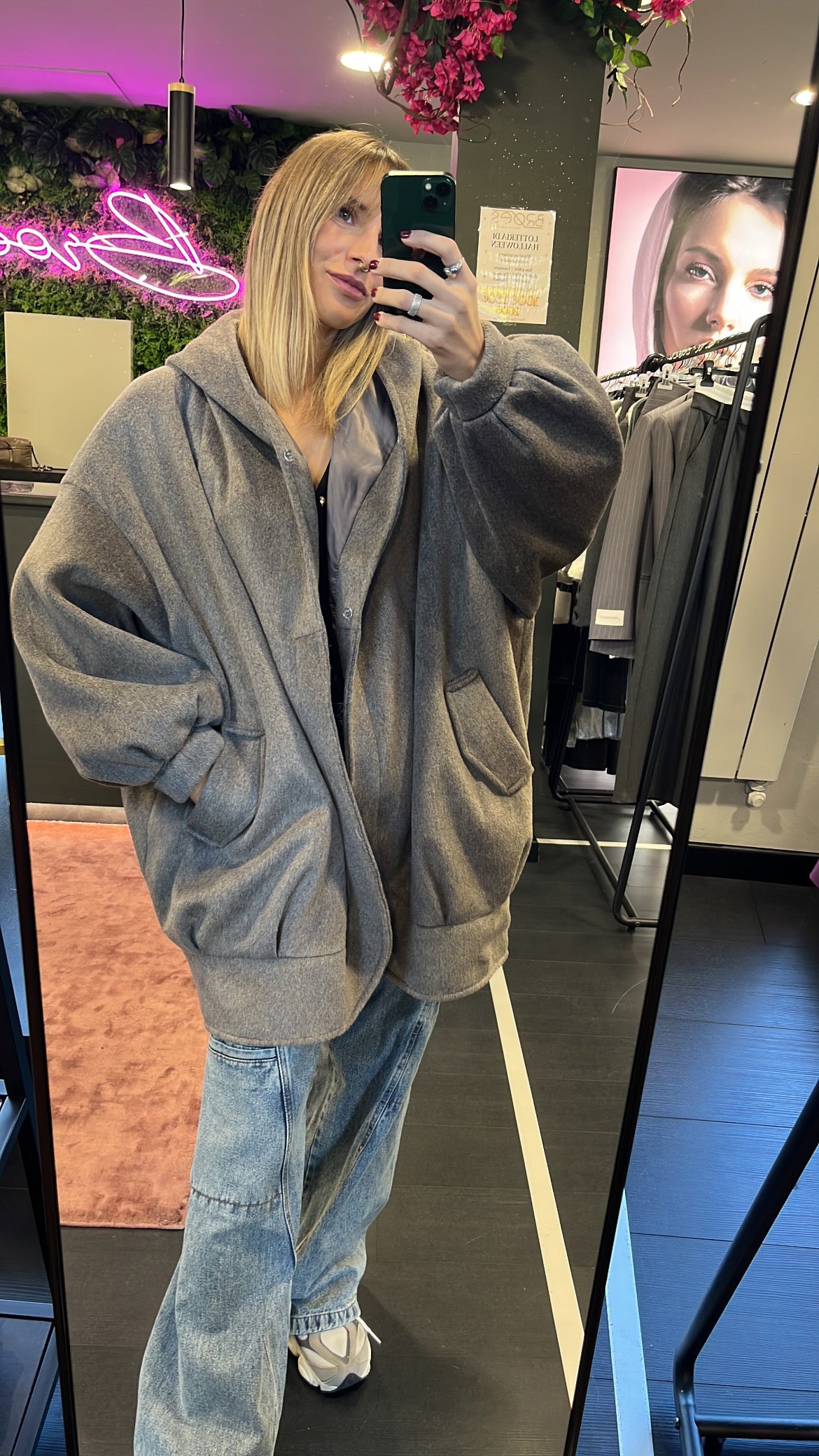 Giubbotto Eleh con pelliccia removibile