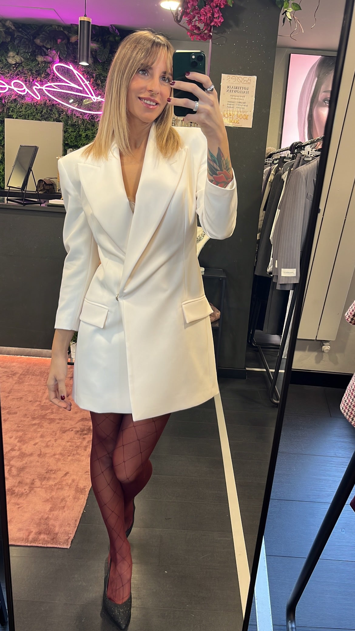 Abito maxi blazer Silence