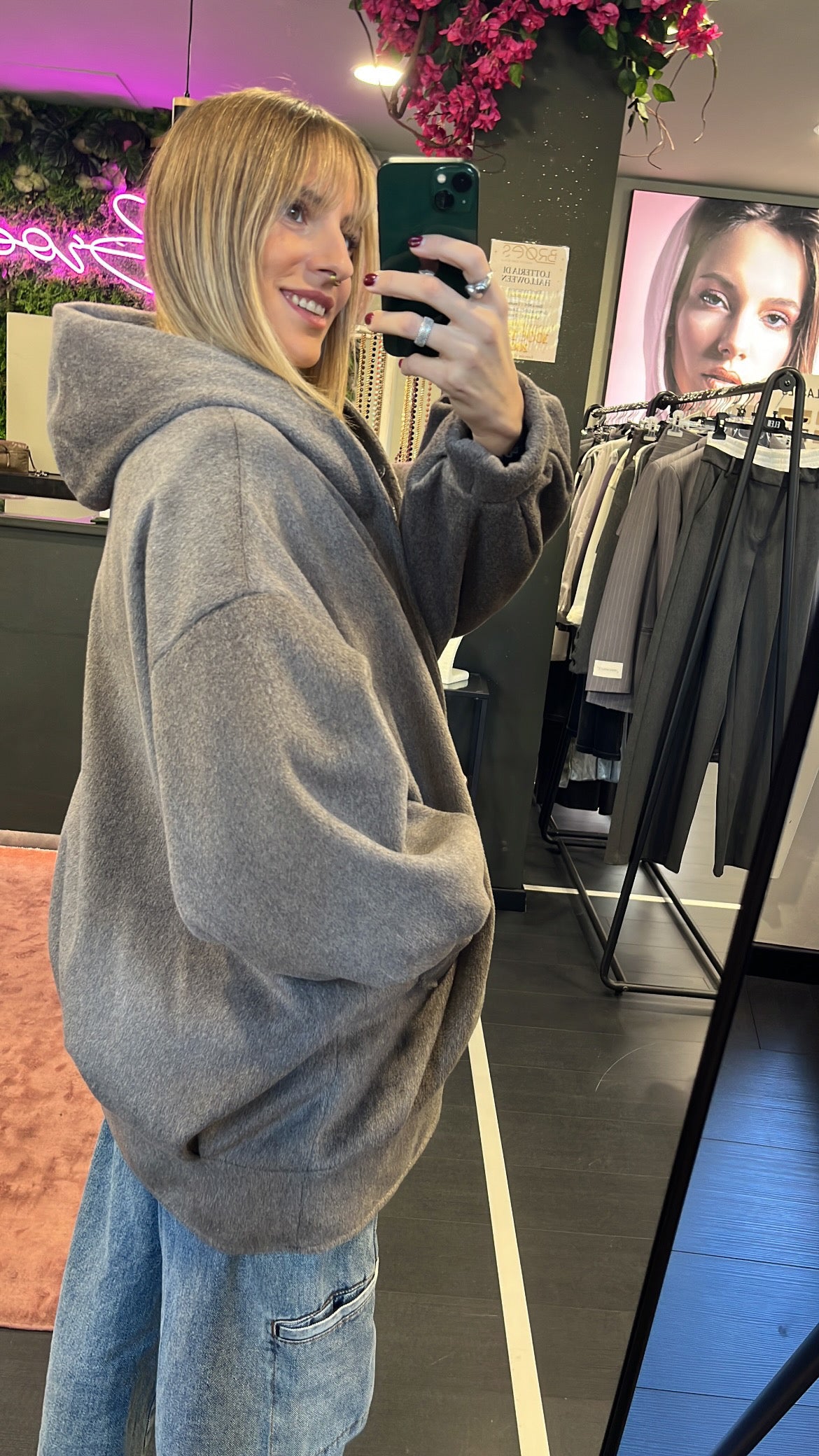 Giubbotto Eleh con pelliccia removibile