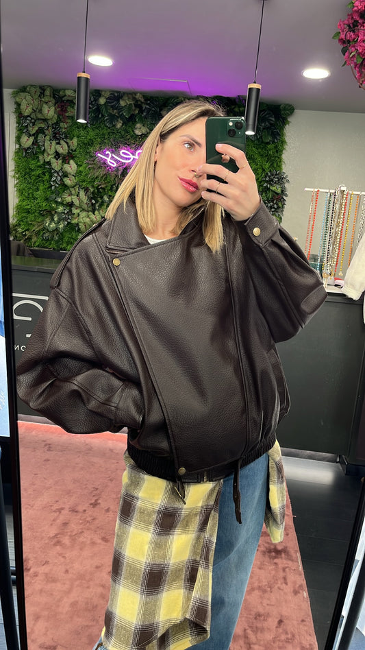 Giaccone ecopelle BROES