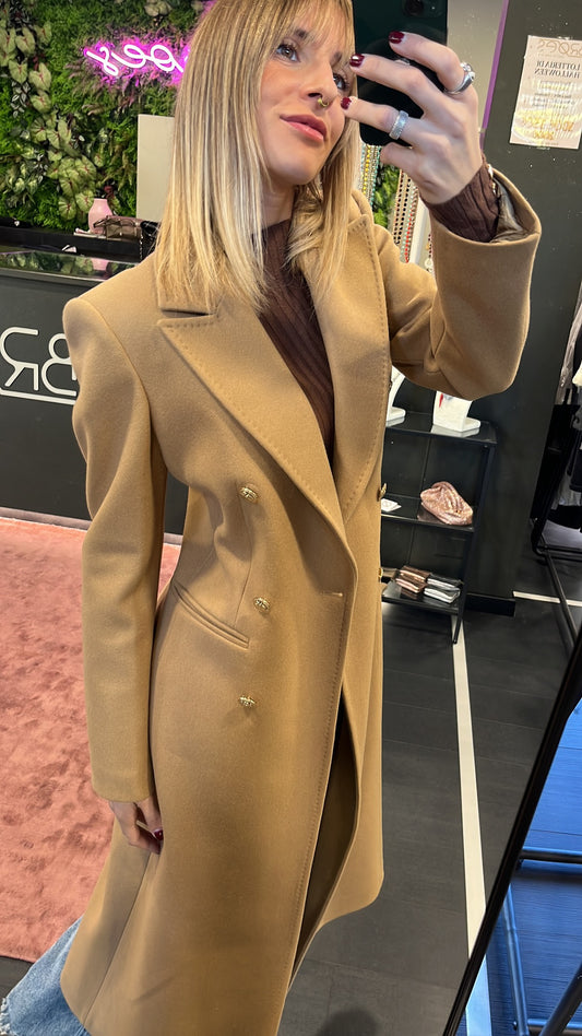 Cappotto doppiopetto Silence