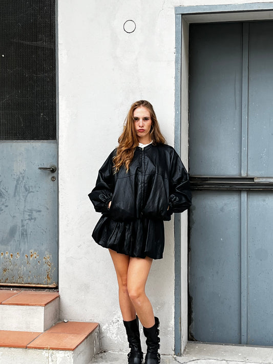 Bomber ecopelle