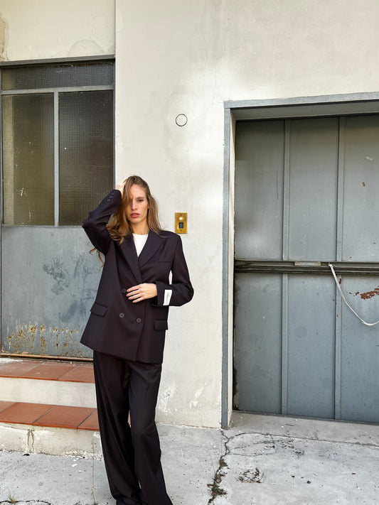 Blazer doppiopetto Hinnominate testa di moro