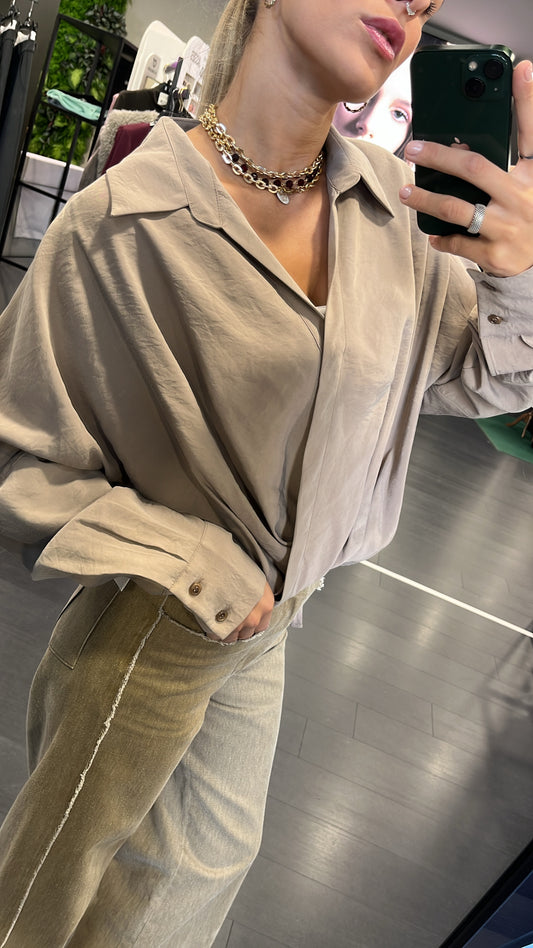 Camicia incrocio