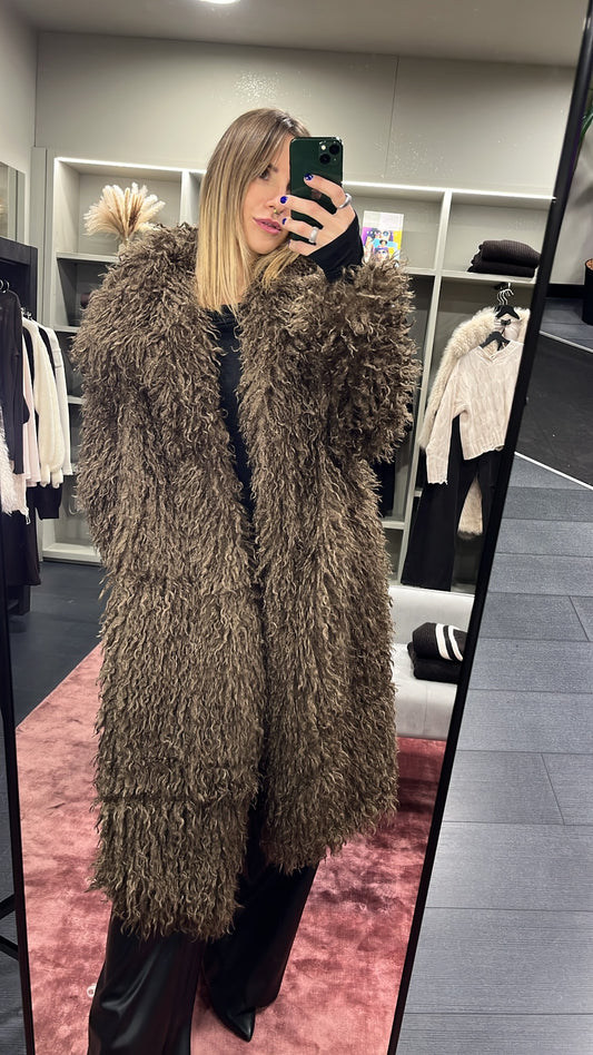 Ecopelliccia Mongolia lungo