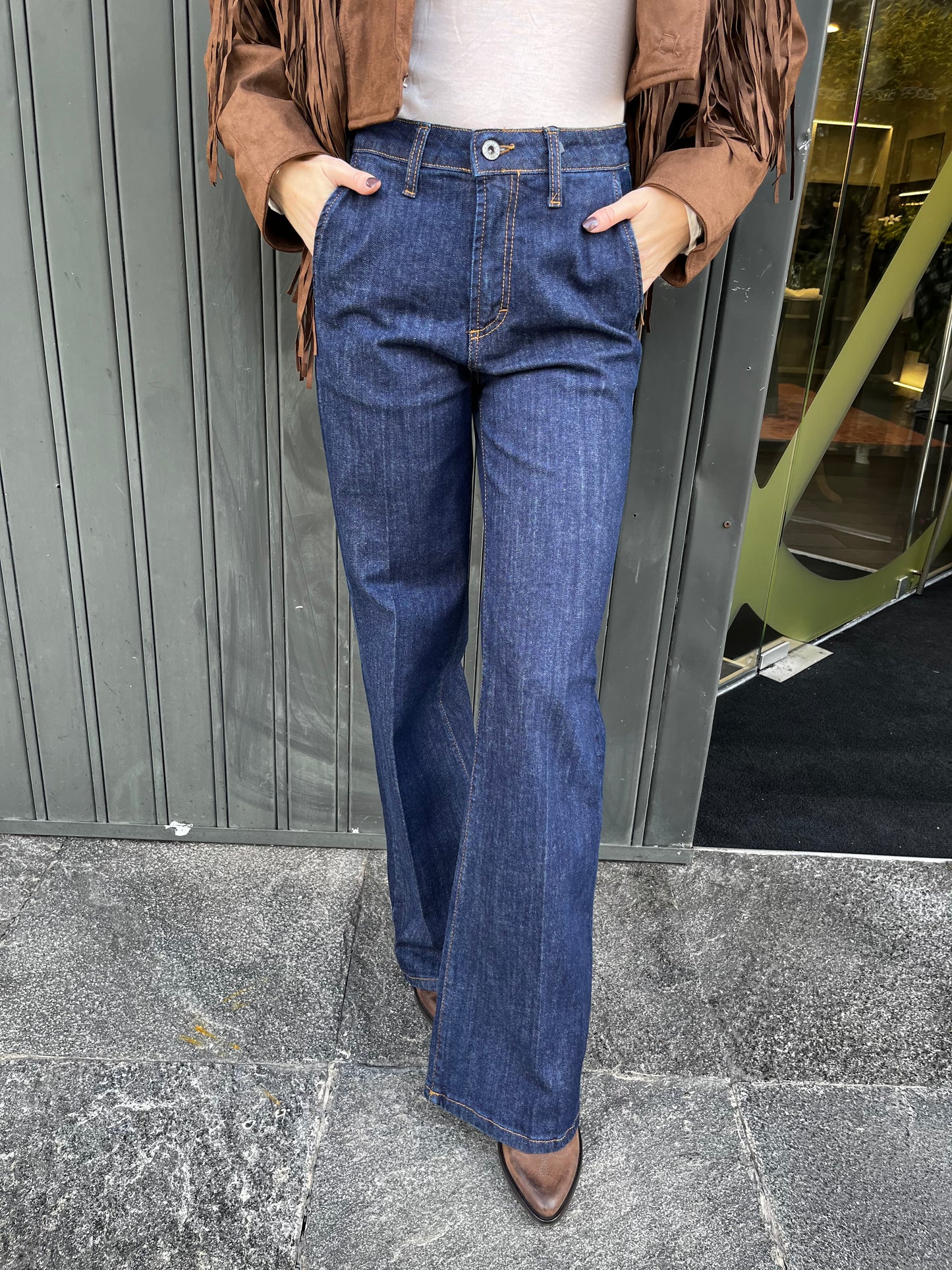Jeans gamba dritta
