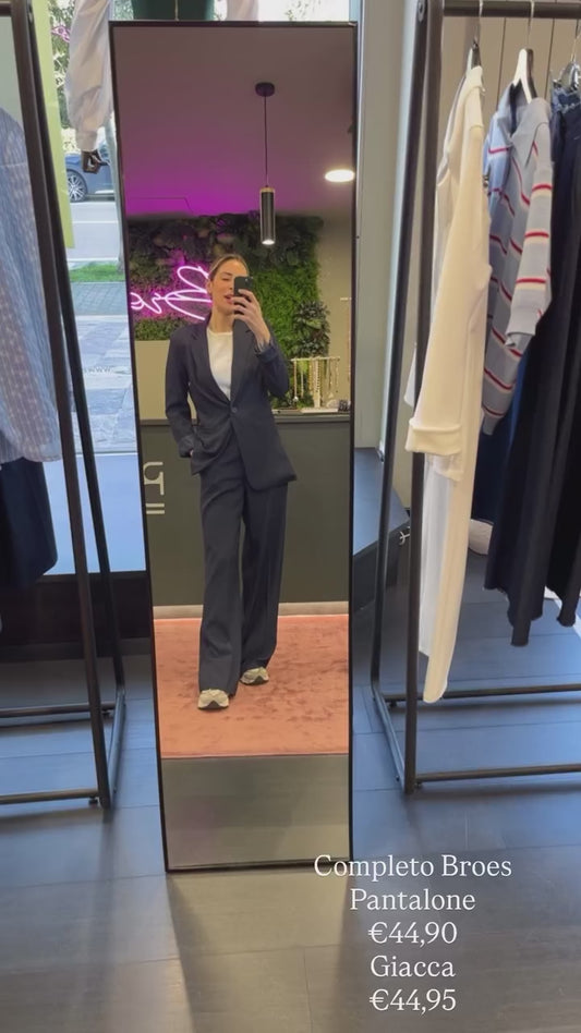 Completo monopetto BROES nero